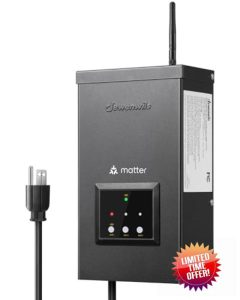 DEWENWILS Matter 300W Smart Landscape Lighting Transformer