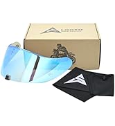 Logto Compatible With EX0 T520 Motorcycle Helmet Visor R1 Air Face Helmet Shield Replacement ST14...