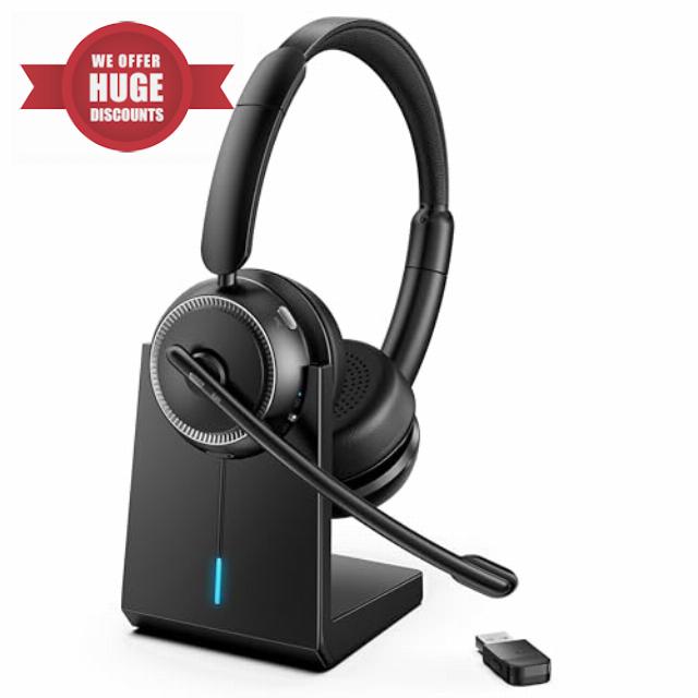 Wireless Headset with ANC & ENC