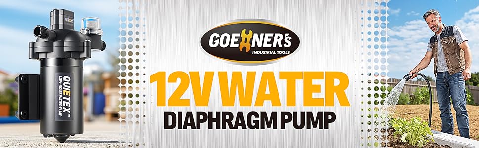 RV fresh water pump