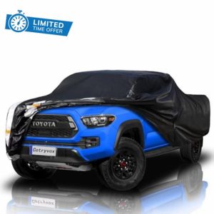 Toyota Tacoma Truck Cover Custom Fit 1995-2025 Xtra/Access/Double Cab SB (5'-6.125') with Door Zipper