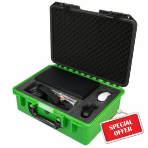 Storage Case for Xbox Series X Console: Hard Shell Travel Cases Custom Foam Fits for Xbox Console