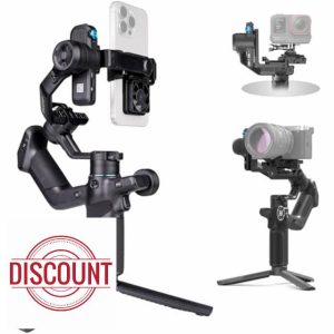 FeiyuTech SCORP Mini 3 Kit All-in-One Gimbal Stabilizer – Upgraded AI Tracking 4.0