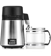 CO-Z 1.1 Gallon Water Distiller, 4L Distilled Water Machine with Timer & Reservation, 750W Distil...