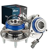 KAX 515050 Front Wheel Bearings and Hub Assembly for 02-05 Mountaineer, 02-05 Explorer, Wheel Bea...