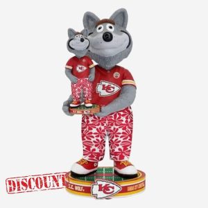 KC Wolf Kansas City Chiefs Bobble Dubblz Bobblehead NFL Football