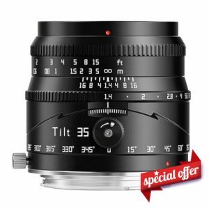 TTARTISAN 35mm F1.4 APS-C Tilt Shift Lens for Canon RF