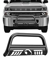 Just-V Hard Tri-Fold Truck Bed Tonneau Cover for Toyota Tacoma 2016-2023 Only Fit Cab CrewMax Cab...