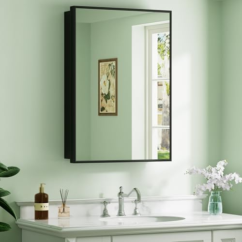 Recessed or Wall Mounted Cabinet for Bathroom