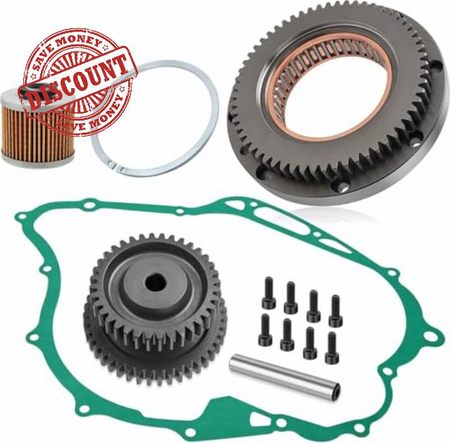 Starter Clutch & Idler Gear Shaft Gasket fits for Yamaha V-Star 1100 Custom XVS1100 1999-2009 Replaces#99999-03908-00