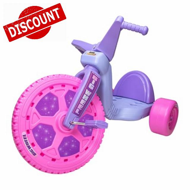 Schylling Big Wheel Dreamer - BWDRM - Low-Riding Tricycle with Adjustable Seat for Growing Child up to 70 lbs. - Original Classic Bike - Ages 3 and Up