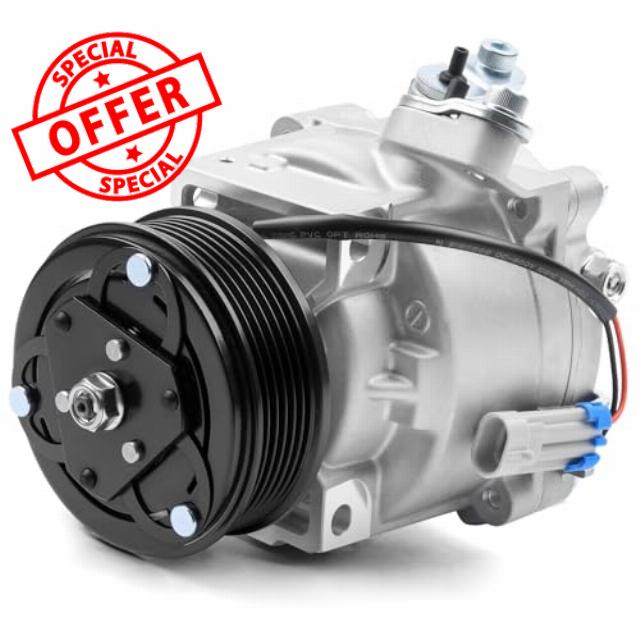 A/C Compressor Fit for Chevrolet Sonic L4 1.8L 2013-2018 CO 29167C Automotive Replacement AC Compressor with Clutch 42623008