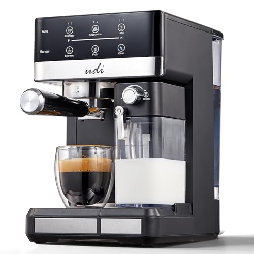 20 Bar Cappuccino & Latte Coffee Maker with Automatic Milk Frother