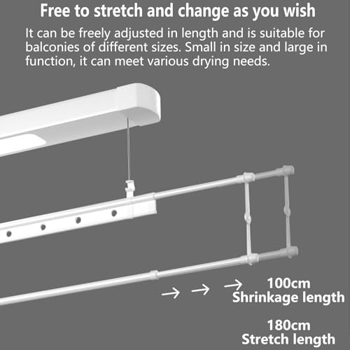 Clothes Rail Racks Intelligent Electric Ceiling Drying Rack Save Space Houseware Wall Mounted Clot