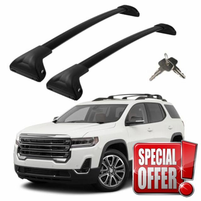 Roof Rack Cross Bars Compatible with GMC Acadia 2017-2023