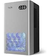 Dehumidifier for Bedroom Bathroom Basements, Dehumidifier with 2 Working Mode, Auto Shut Off, 7 C...