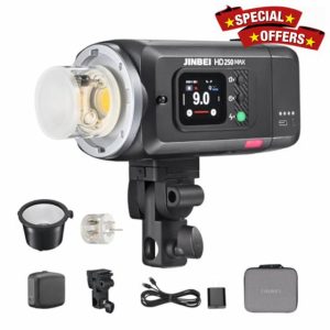JINBEI HD250MAX 220Ws 2.4G TTL Flash Speedlight