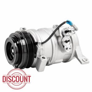 Air Conditioner AC Compressor with Clutch Compatible with Yukon Sierra 1500 Savana 1500 Tahoe Express 1500 Silverado 1500 Suburban 1500 Avalanche Cheyenne H2