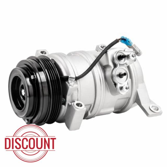 Air Conditioner AC Compressor with Clutch Compatible with Yukon Sierra 1500 Savana 1500 Tahoe Express 1500 Silverado 1500 Suburban 1500 Avalanche Cheyenne H2