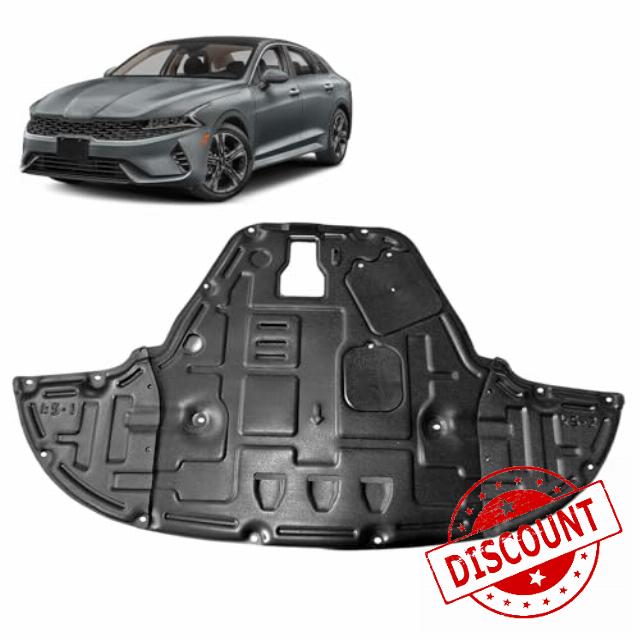 Front Engine Splash Shield Fit for KIA K5 2021-2025 Engine Case Guards Suitable for K5 Under Engine Cover Mud Flaps Directly Replace Original
