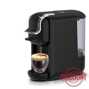 4-in-1 Pods Coffee Maker 19Bar