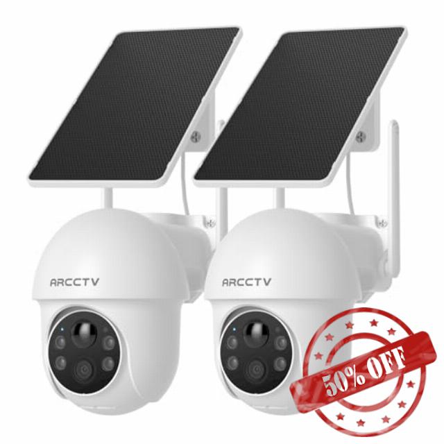 Solar Security Cameras Wireless Outdoor