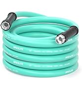 SPECILITE 50 FT Garden Hose No Kink with Universal Joint, Flexible Potable Water Hose with Swivel...
