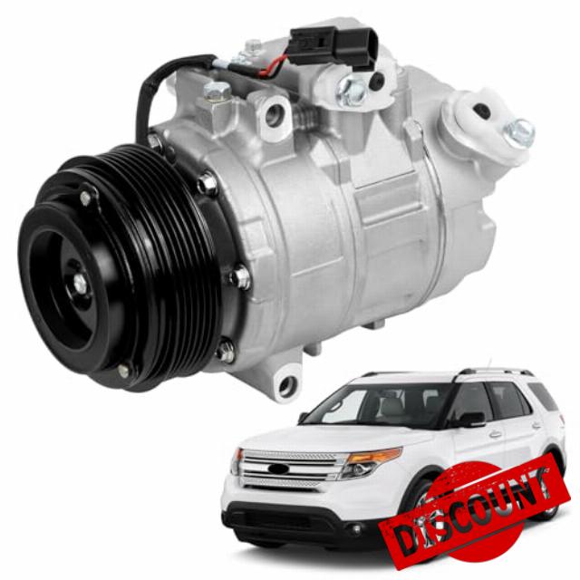 Air Conditioner AC Compressor with Ford Explorer 2011 2012 2013 2014 2015#V6 3.5L