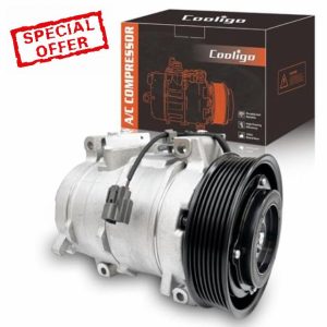 CO 28003C AC Compressor with Clutch Compatible for 2003-2007 Honda Accord 2.4L replacement CO 28003C 38810RBA006 38810RAAA01