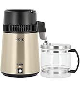 CO-Z 304 Stainless Steel Water Distiller, 750W Countertop Home Tabletop Distiller Water Making Ma...