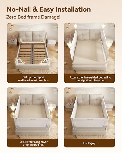 Thickened Child Safety Side Railing Guards/Bedrail for Kids