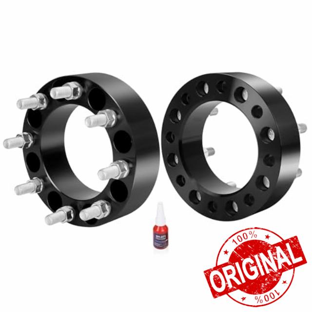 Richeer 8x180 Wheel Spacers for 2011-2024 Silverado 2500 2500HD 3500HD GMC Sierra 2500HD 3500HD