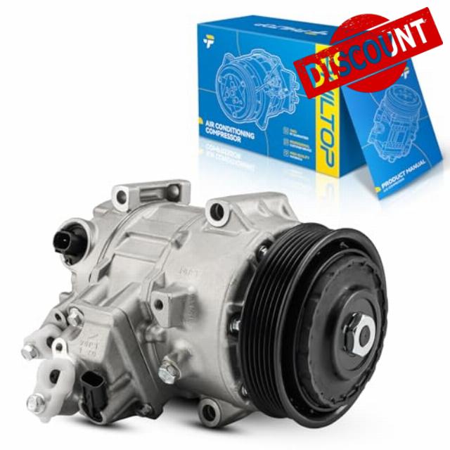 PHILTOP 158367 AC Compressor Compatible with Camry 2012-2017 2.5L
