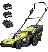 SEYVUM Cordless Leaf Blower, 20V Blower with 2 X 2.0 Ah Battery, Electric Blower for Lawn Care, 3...