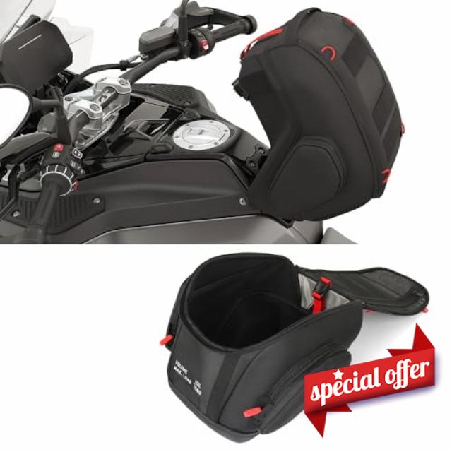 Motorcycle Waterproof Fuel Tank Bag 12L Volume Fits for BMW R1300GS Adventure R 1300 GS ADV 2024 2025 Travel Storage Bag Nylon Black Backpack Portable Front Tool Bags