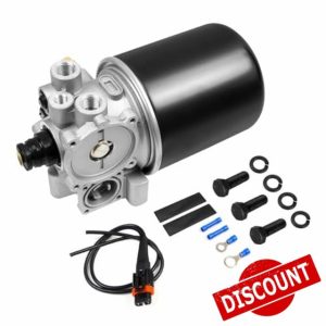 Air Dryer Compatible with Volvo Freightliner Kenworth Peterbilt Columbia International Western Star Trucks Bus RV Tractors Replace R955300 R955315 R955079 955300 955079 R955082