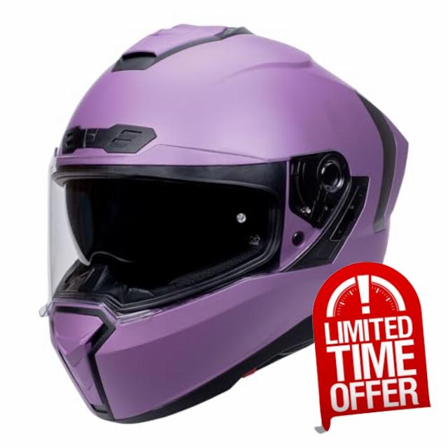 Motorcycle Helmets Dual Visor Full Face Helmet for Adults Youth Men & Women