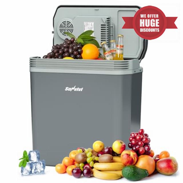 21QT Car Fridge with Handle