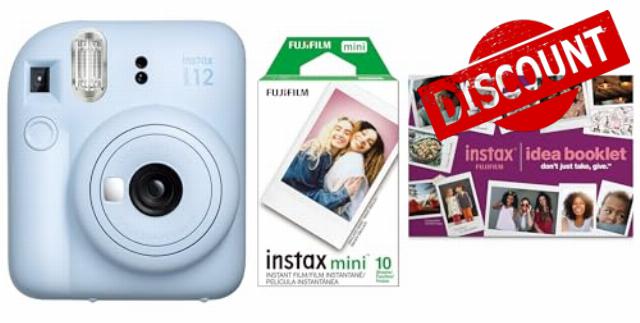 Fujifilm INSTAX MINI 12 Blue Bundle 2025