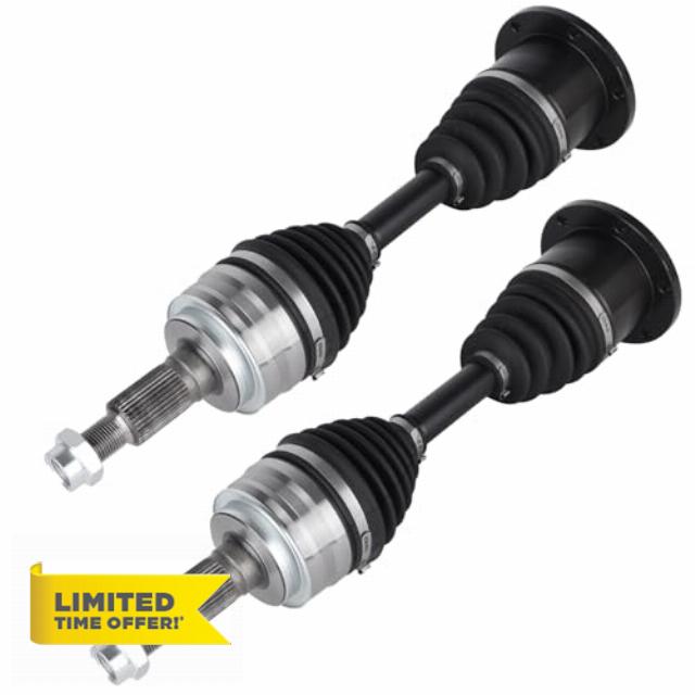 PAROD 2PCS 601009 Front CV Axle Assembly Fit for Cadillac Escalade ESV EXT