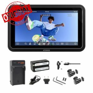 Atomos Shinobi GO 5.2" Touchscreen HDR Video/Photo Monitor | Portable 4K HDMI Field Monitor for DSLR & Camera with Waith Battery