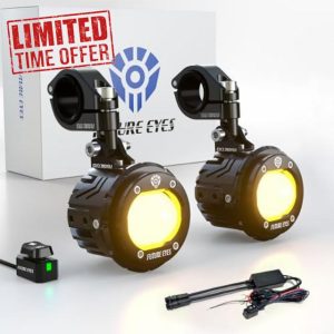 Future Eyes Motorcycle LED Fog Lights