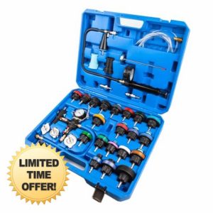 Wostore 33pc Coolant Pressure Tester Kit