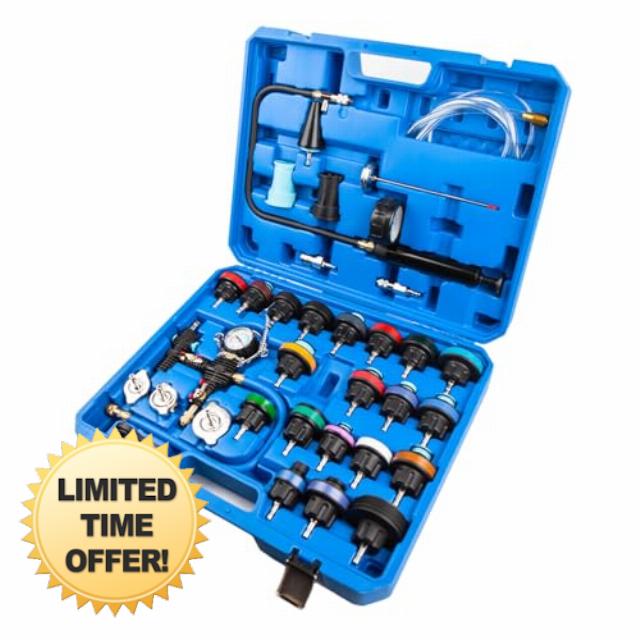 Wostore 33pc Coolant Pressure Tester Kit