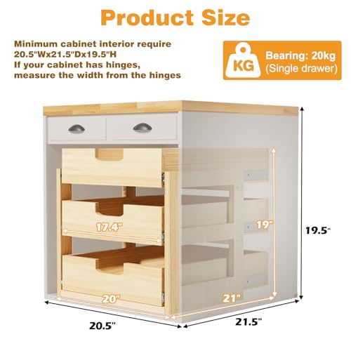 Base Cabinet Organization for Kitchen