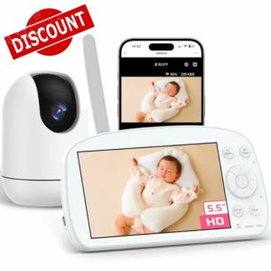 Smart WiFi Baby Monitor with Camera and Audio