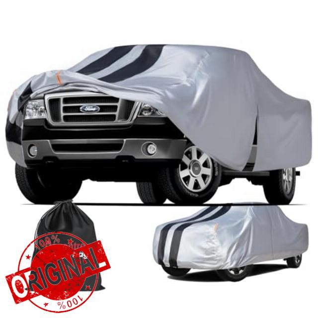 Ford F-150 Truck Cover Custom Fit 2008-2025 SuperCrew Cab Short Bed(5.5'-6.5') with Door Zipper