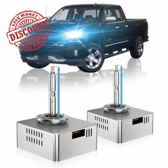 D5S HID Xenon Headlight Bulb Fit for Chevy 2016 2017 2018 Silverado 1500 LT LTZ LS WT 2018 2019 2020 2021 Equinox