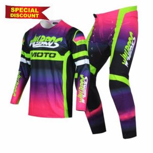 Youth Moto Gear Set Pant and Jersey Combo for Kids MX Motocross Children Racing Suit Offroad Boys Girls