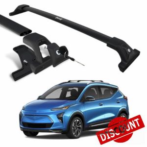 Upgrade 265 LBS Lockable Roof Racks Cross Bars for Chevy Bolt EUV 2022 2023 2024